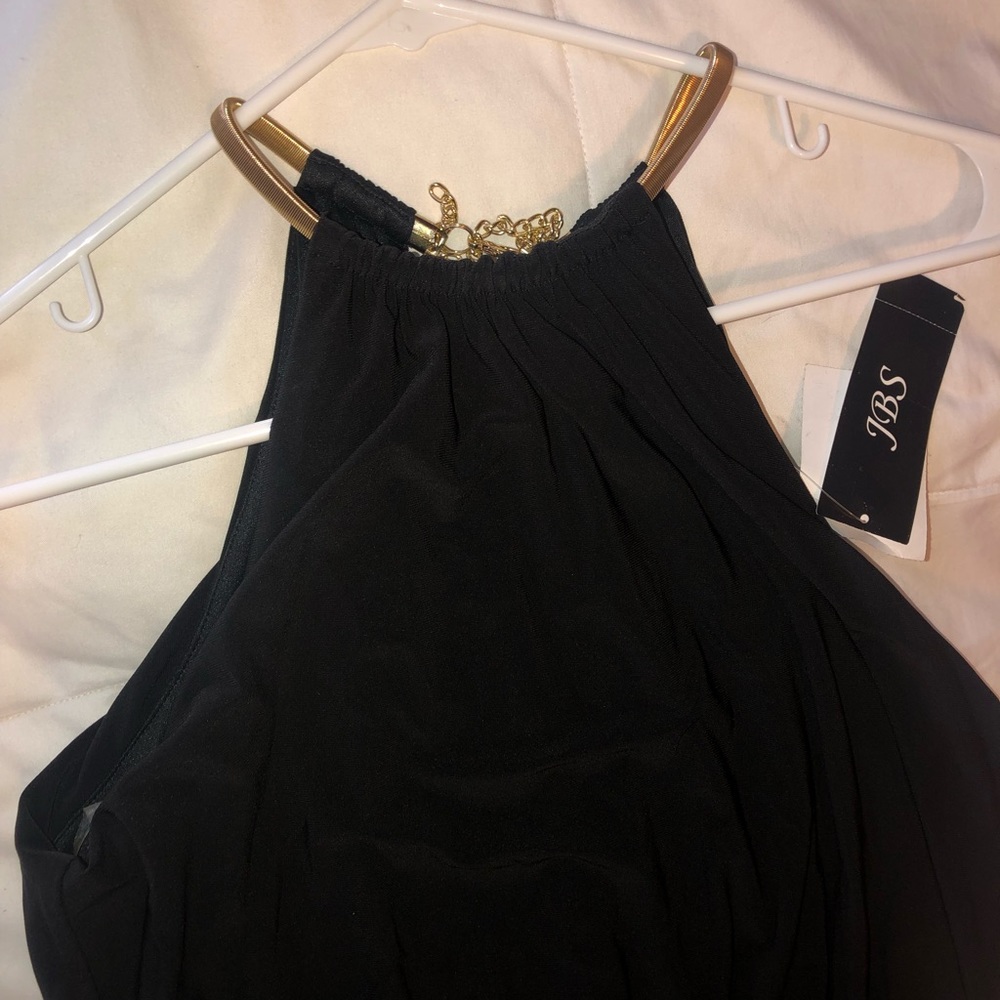 Long black dress